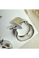 Pika & Bear Pika & Bear - "Sybil" 18mm Hoop Earrings