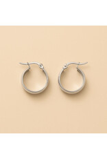 Pika & Bear Pika & Bear - "Sybil" 18mm Hoop Earrings
