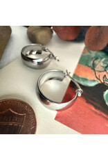 Pika & Bear Pika & Bear - "Sybil" 18mm Hoop Earrings
