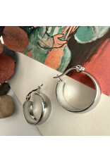 Pika & Bear Pika & Bear - "Sybil" 18mm Hoop Earrings
