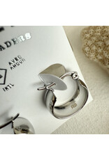 Pika & Bear Pika & Bear - "Sybil" 18mm Hoop Earrings