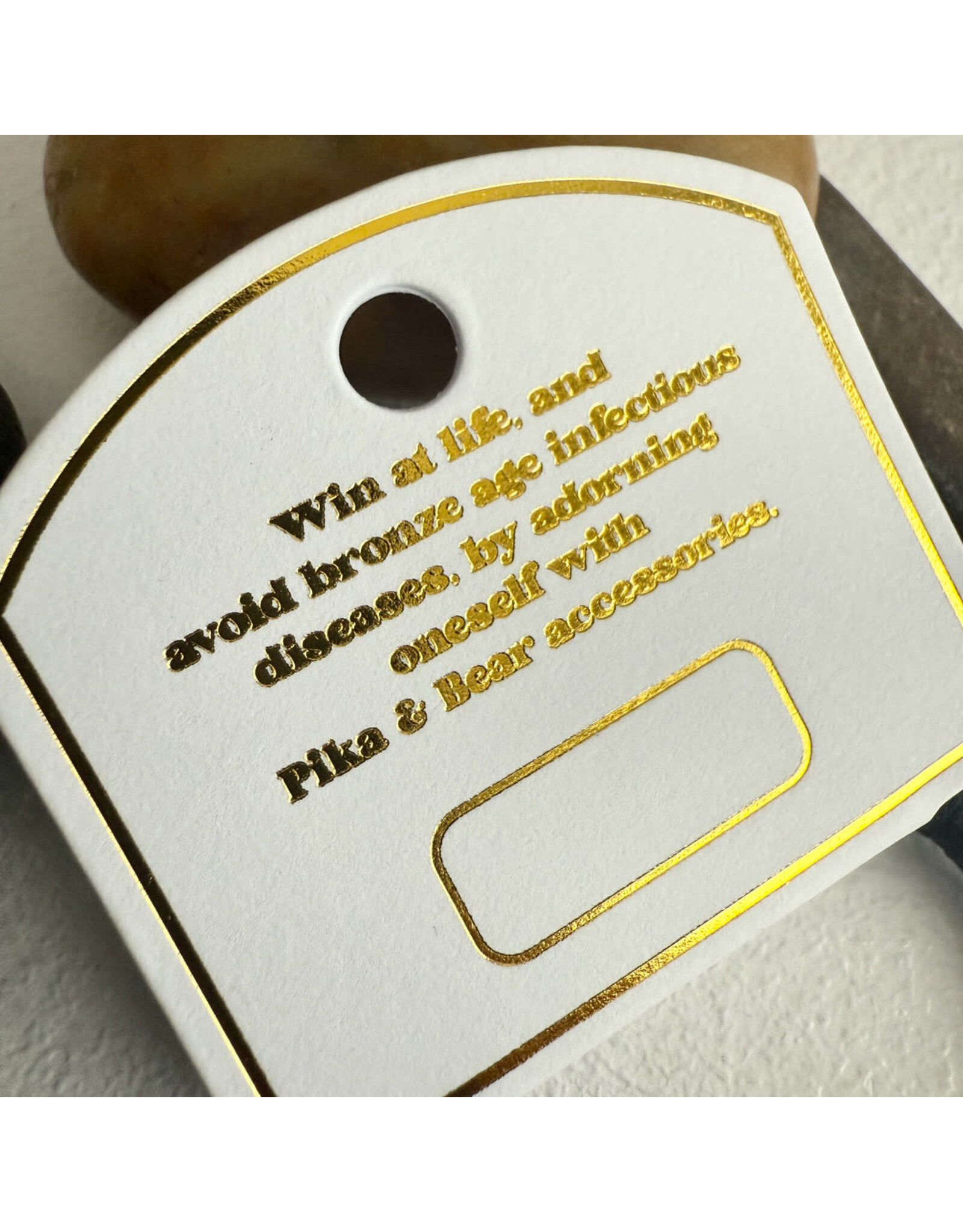 Pika & Bear Pika & Bear - "Convex" Double Detail Hair Elastic