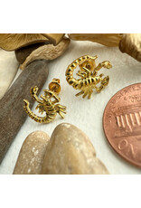 Pika & Bear Pika & Bear - "Chelamma" Scorpion Stud Earrings