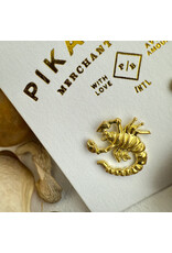 Pika & Bear Pika & Bear - "Chelamma" Scorpion Stud Earrings