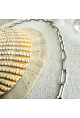 Pika & Bear Pika & Bear - "Petit Montmartre" Small Paperclip Chain Bracelet