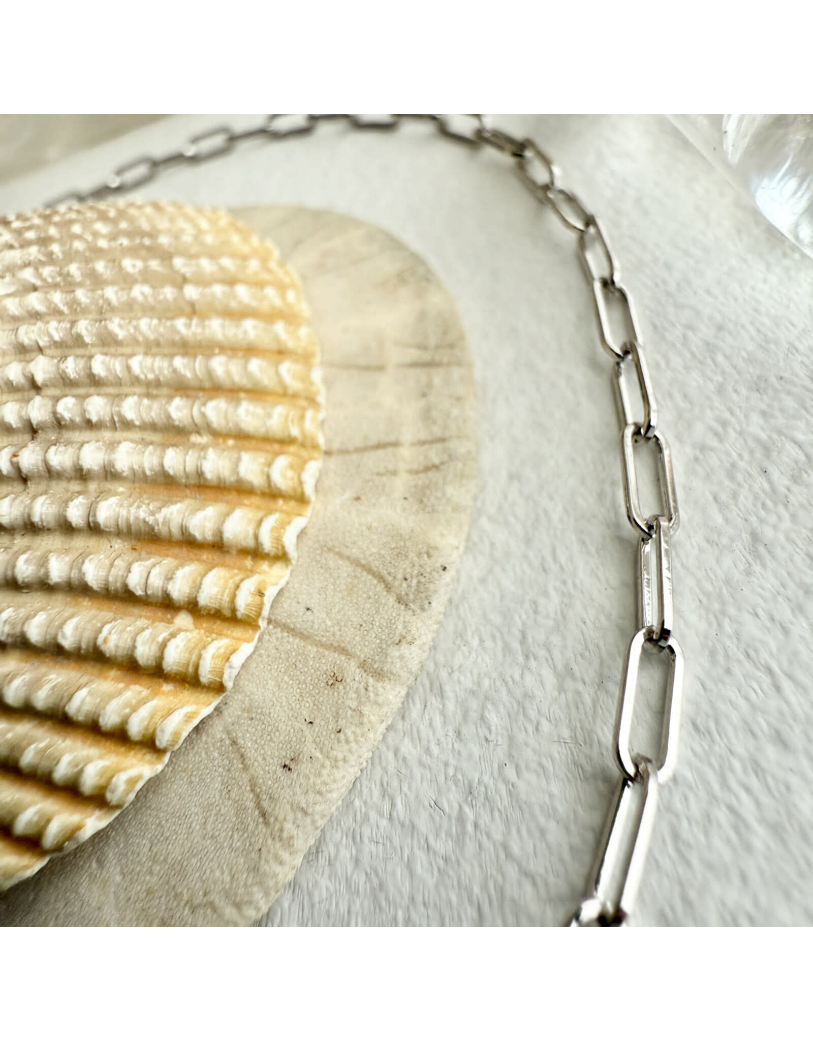 Pika & Bear Pika & Bear - "Petit Montmartre" Small Paperclip Chain Bracelet