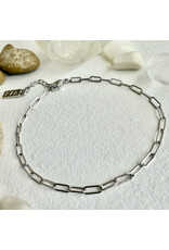 Pika & Bear Pika & Bear - "Petit Montmartre" Small Paperclip Chain Bracelet