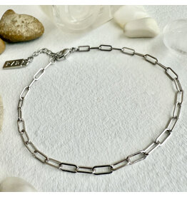 Pika & Bear Pika & Bear - "Petit Montmartre" Small Paperclip Chain Bracelet