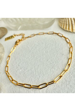 Pika & Bear Pika & Bear - "Petit Montmartre" Small Paperclip Chain Bracelet