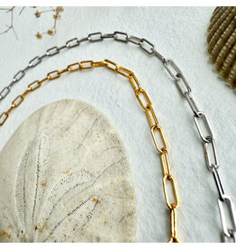 Pika & Bear Pika & Bear - "Petit Montmartre" Small Paperclip Chain Bracelet