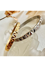 Pika & Bear Pika & Bear - "Sid" Diamond Pattern Bangle