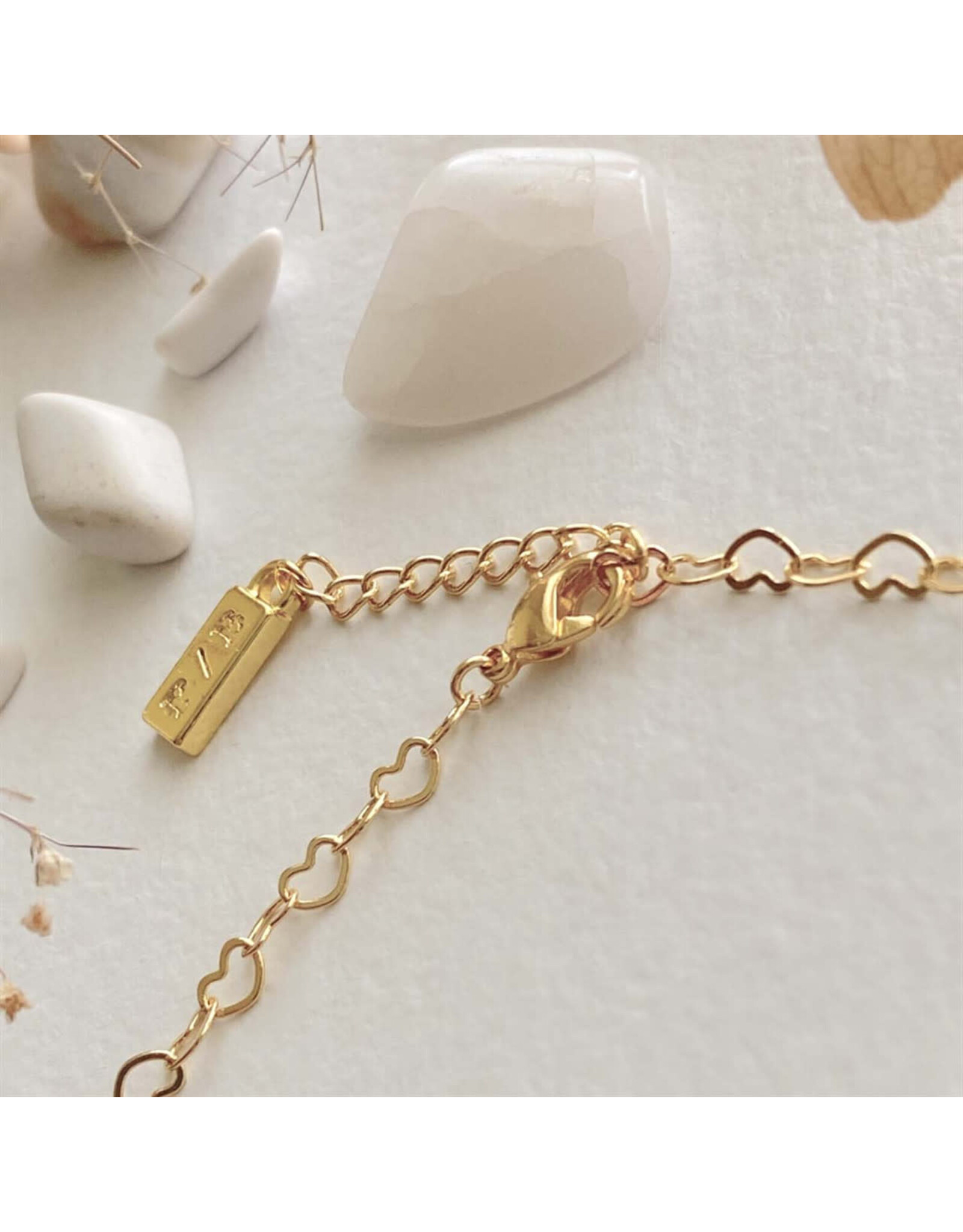 Pika & Bear Pika & Bear - "Love Bites" Linked Hearts Chain Bracelet