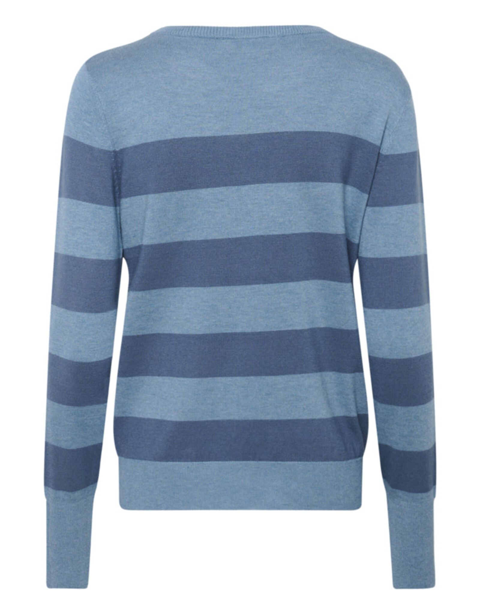 Kaffe Kaffe - Lizza Striped Knit Pullover (Windward)