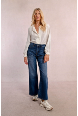 Molly Bracken Molly Bracken - High Waisted Wide leg jeans (Brut)