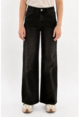 Molly Bracken Molly Bracken - High Waisted Wide leg jeans (Black)