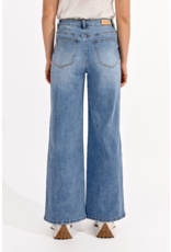 Molly Bracken Molly Bracken - High Waisted Wide leg jeans (Denim Blue)