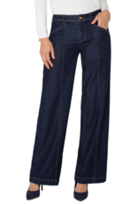 Liverpool Liverpool - Wide Leg  Trouser (Indigo Rinse)