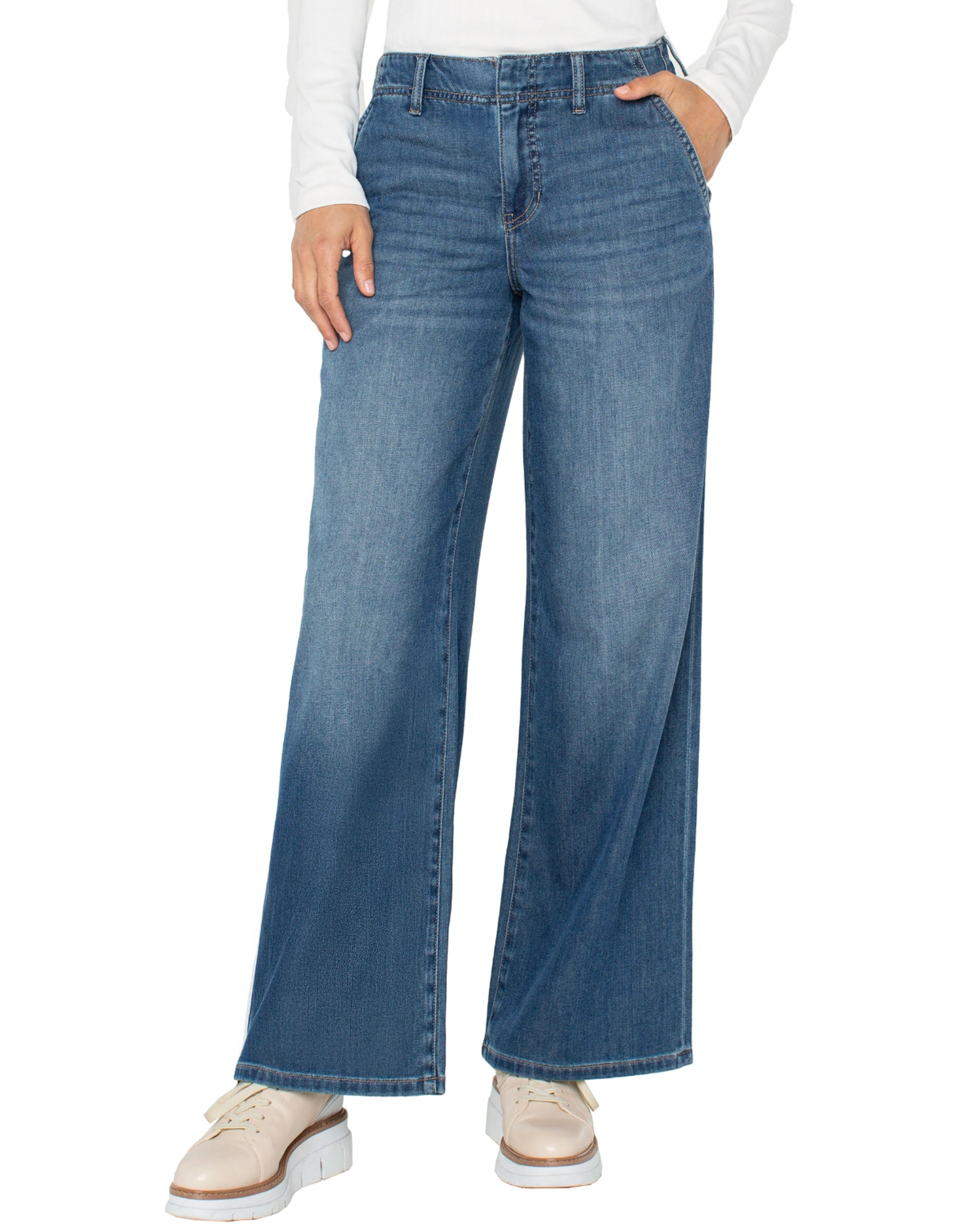 Liverpool Liverpool - Weekender Wide Leg (Walnut Creek)