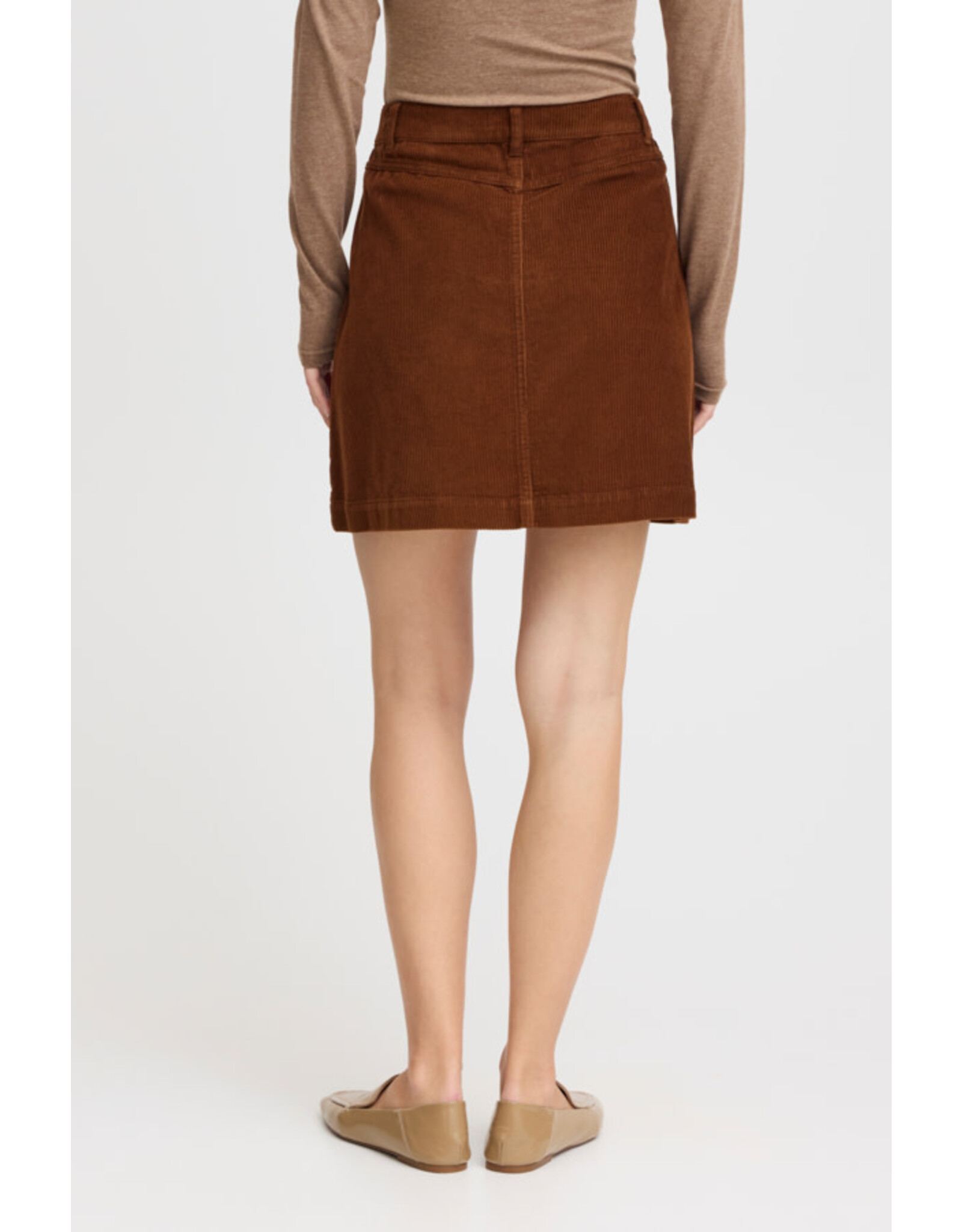 b.young b.Young - Danna Corduroy Skirt (Bison)