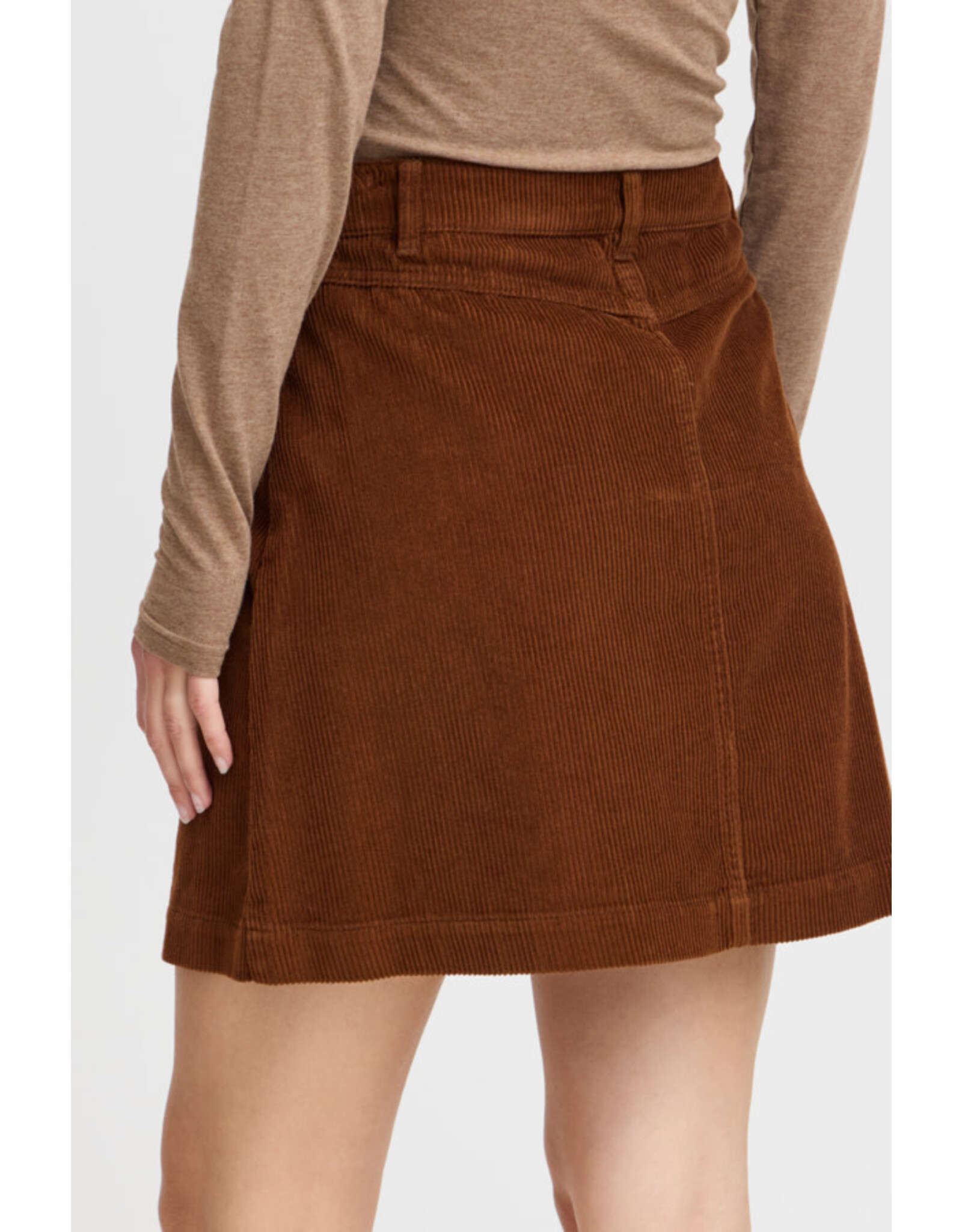 b.young b.Young - Danna Corduroy Skirt (Bison)