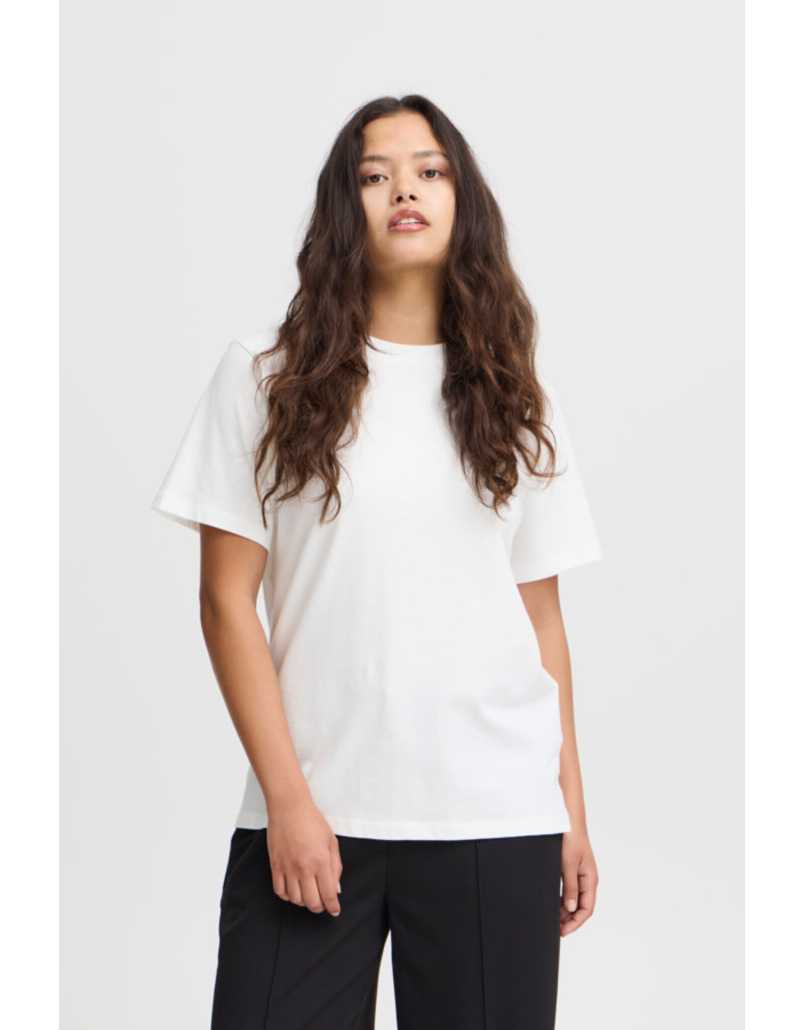 ICHI ICHI - Palmer T Shirt (Cloud Dancer)