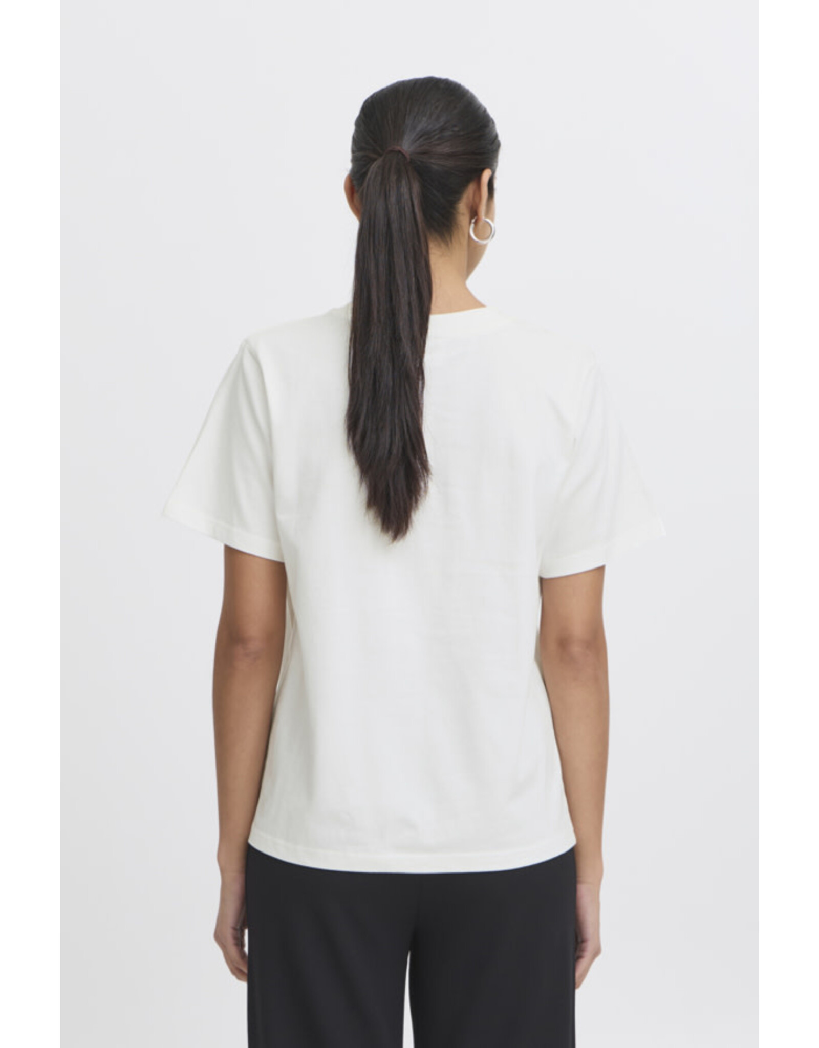 ICHI ICHI - Palmer T Shirt (Cloud Dancer)
