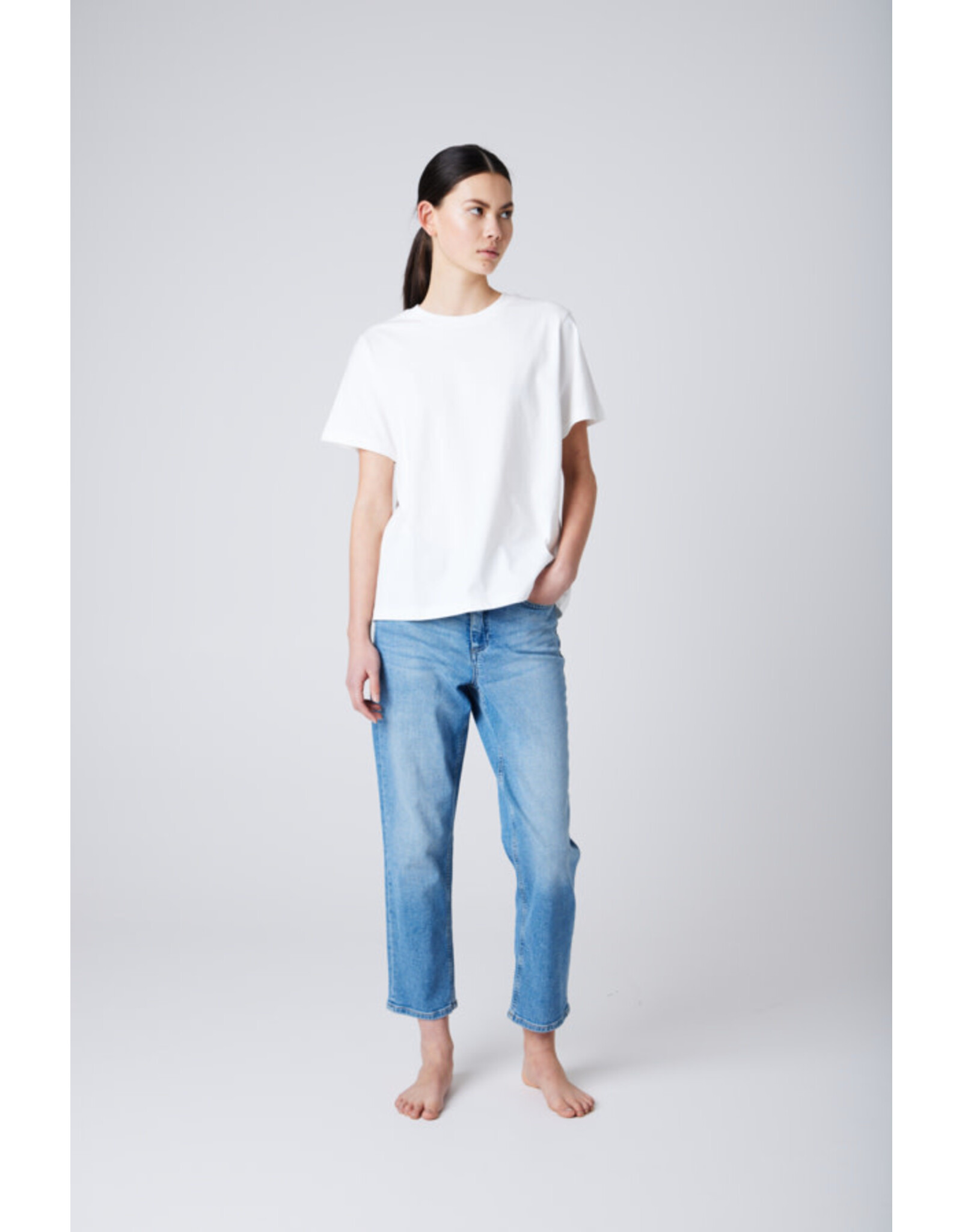 ICHI ICHI - Palmer T Shirt (Cloud Dancer)
