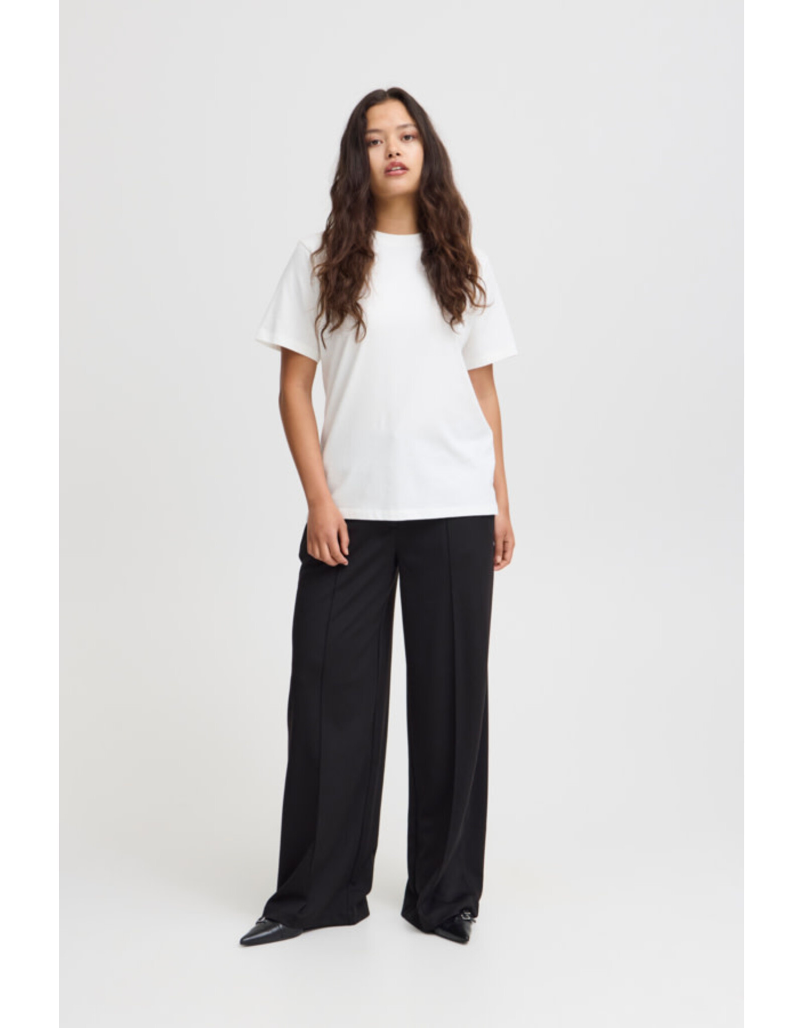 ICHI ICHI - Palmer T Shirt (Cloud Dancer)