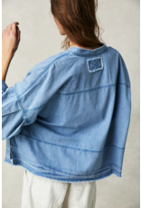 Free people Free People - Jude Denim Pullover (Vintage Indigo)