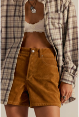 Free people Free People - We The Free Tippi Vegan Suede Shorts (Dark Honey)