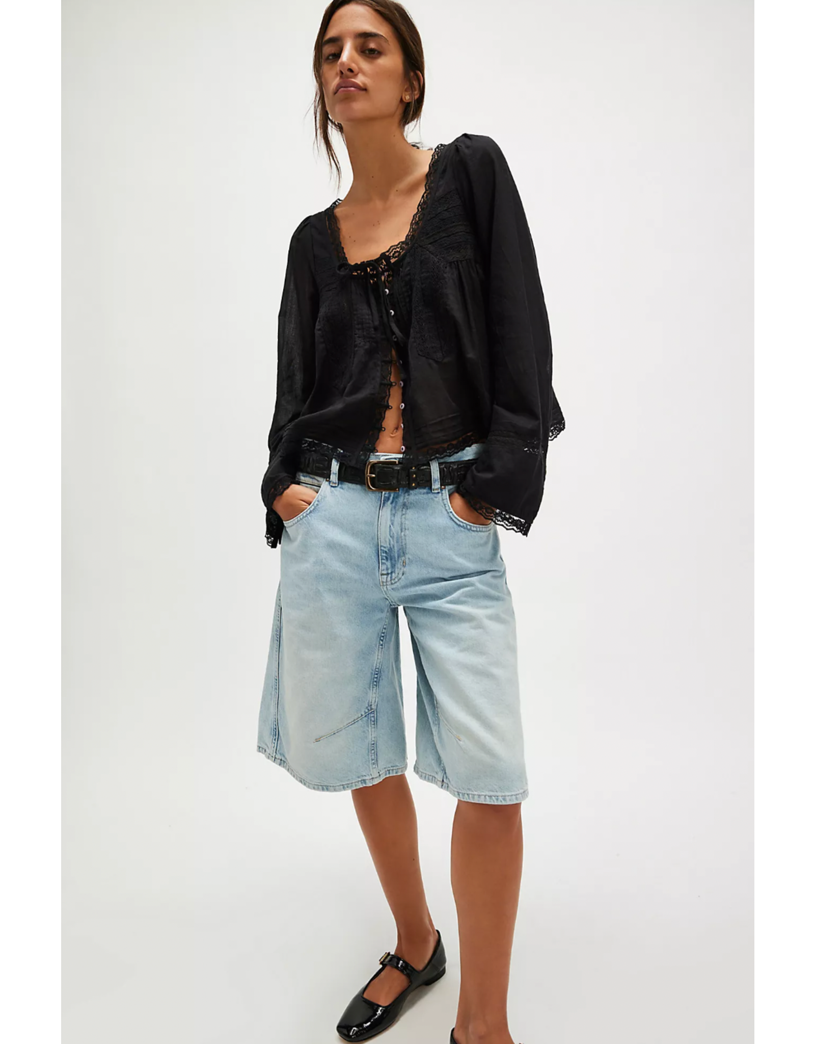 Free people Free People - Long Sleeve Evermore (Black)