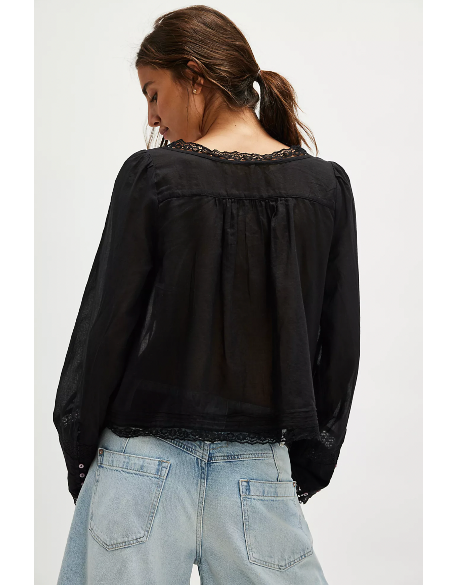 Free people Free People - Long Sleeve Evermore (Black)
