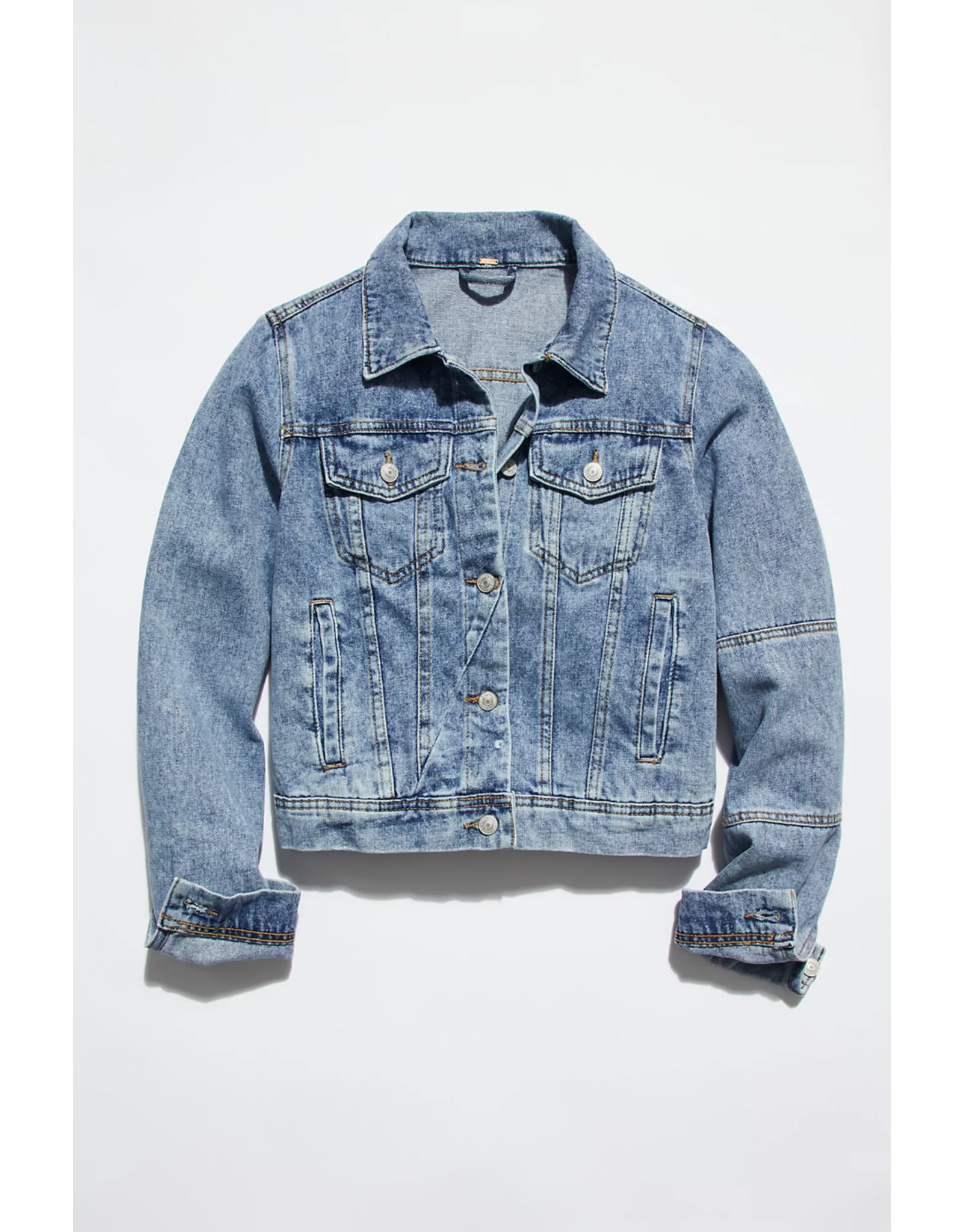 Free people Free People - Rumours Denim Jacket (Light Indigo)