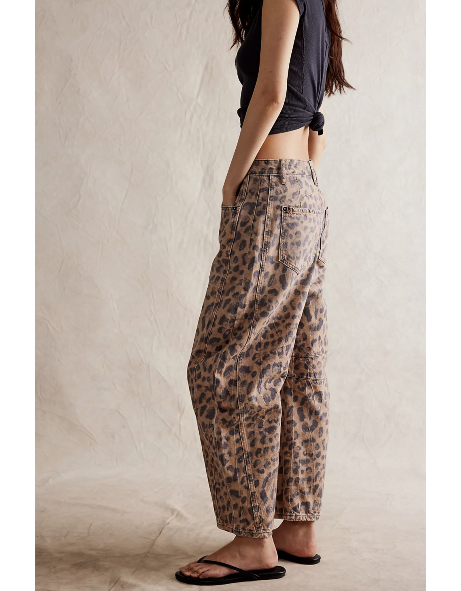 Free people Free People - Good Luck Printed Barrel (Brown Sugar)