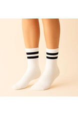 Pika & Bear Pika & Bear - "Bettega" Classic Crew Socks with Stripe Detail (3 pack)
