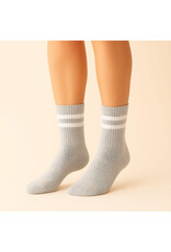 Pika & Bear Pika & Bear - "Bettega" Classic Crew Socks with Stripe Detail (3 pack)
