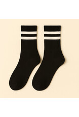 Pika & Bear Pika & Bear - "Bettega" Classic Crew Socks with Stripe Detail (3 pack)