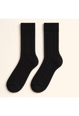 Pika & Bear Pika & Bear - "Sybil" Cable Knit Crew Sock