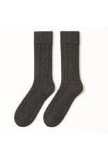 Pika & Bear Pika & Bear - "Sybil" Cable Knit Crew Sock