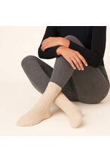 Pika & Bear Pika & Bear - "Sybil" Cable Knit Crew Sock