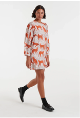 Compania Fantastica Compania Fantastica - Stanley Tano Dress (Orange Cat)