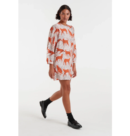 Compania Fantastica Compania Fantastica - Stanley Tano Dress (Orange Cat)