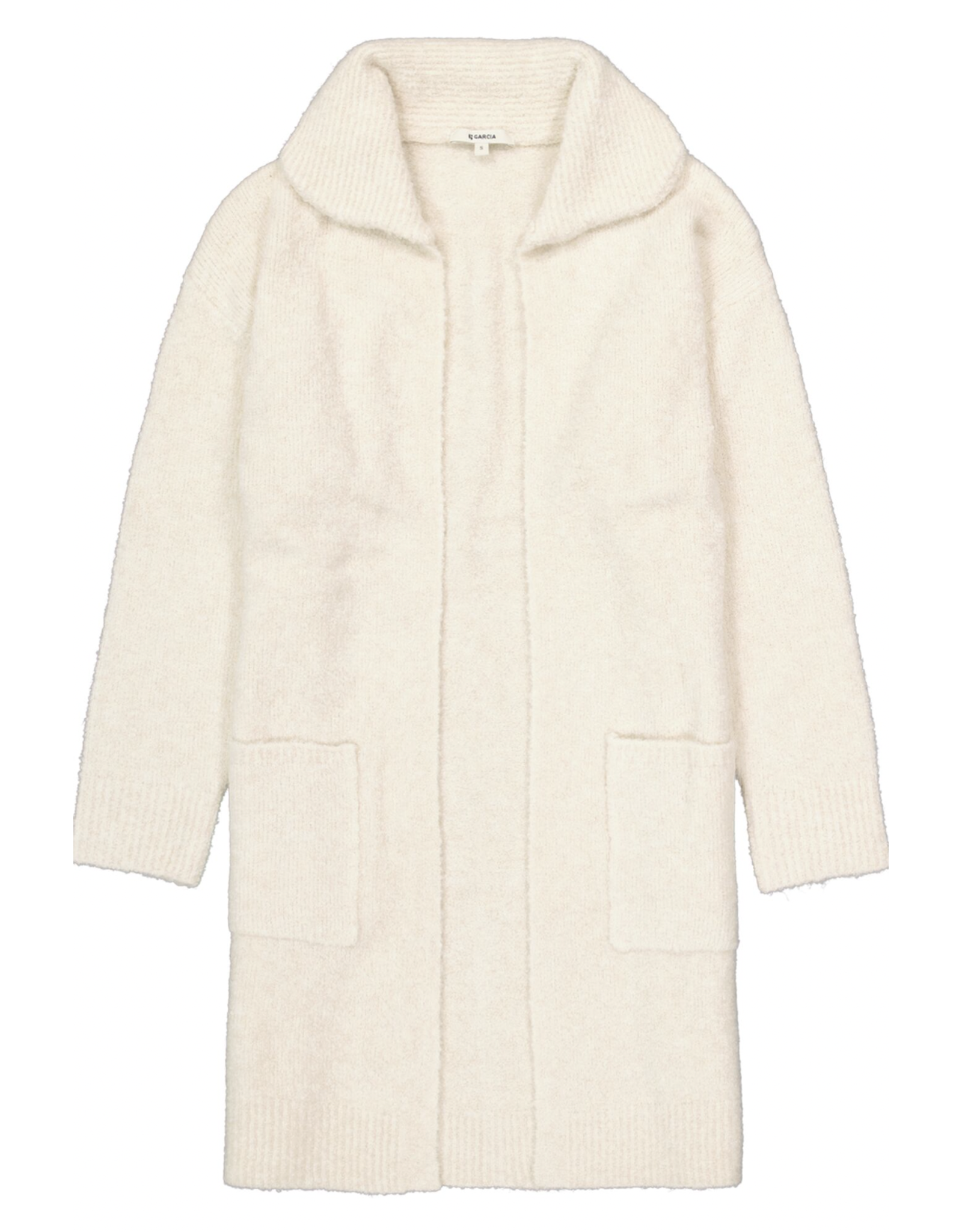 Garcia Garcia - Shawl Neck Long Cardigan (Whitecap)