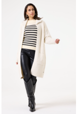 Garcia Garcia - Shawl Neck Long Cardigan (Whitecap)