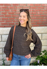 Papillon Papillon - Cable Knit Pullover (Brown)