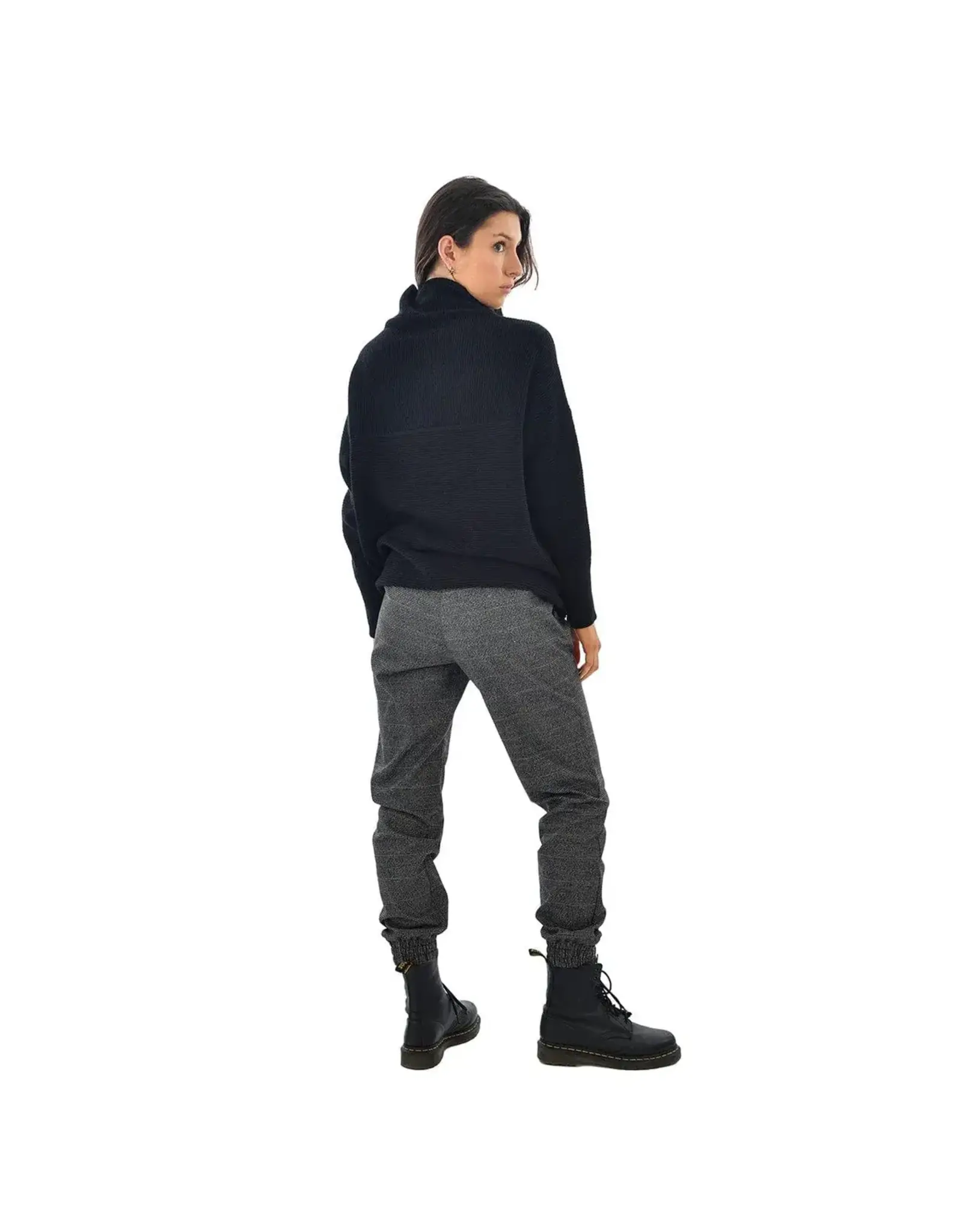 RD Style RD Style - Nancy Ottoman Mock Neck Sweater (Black)