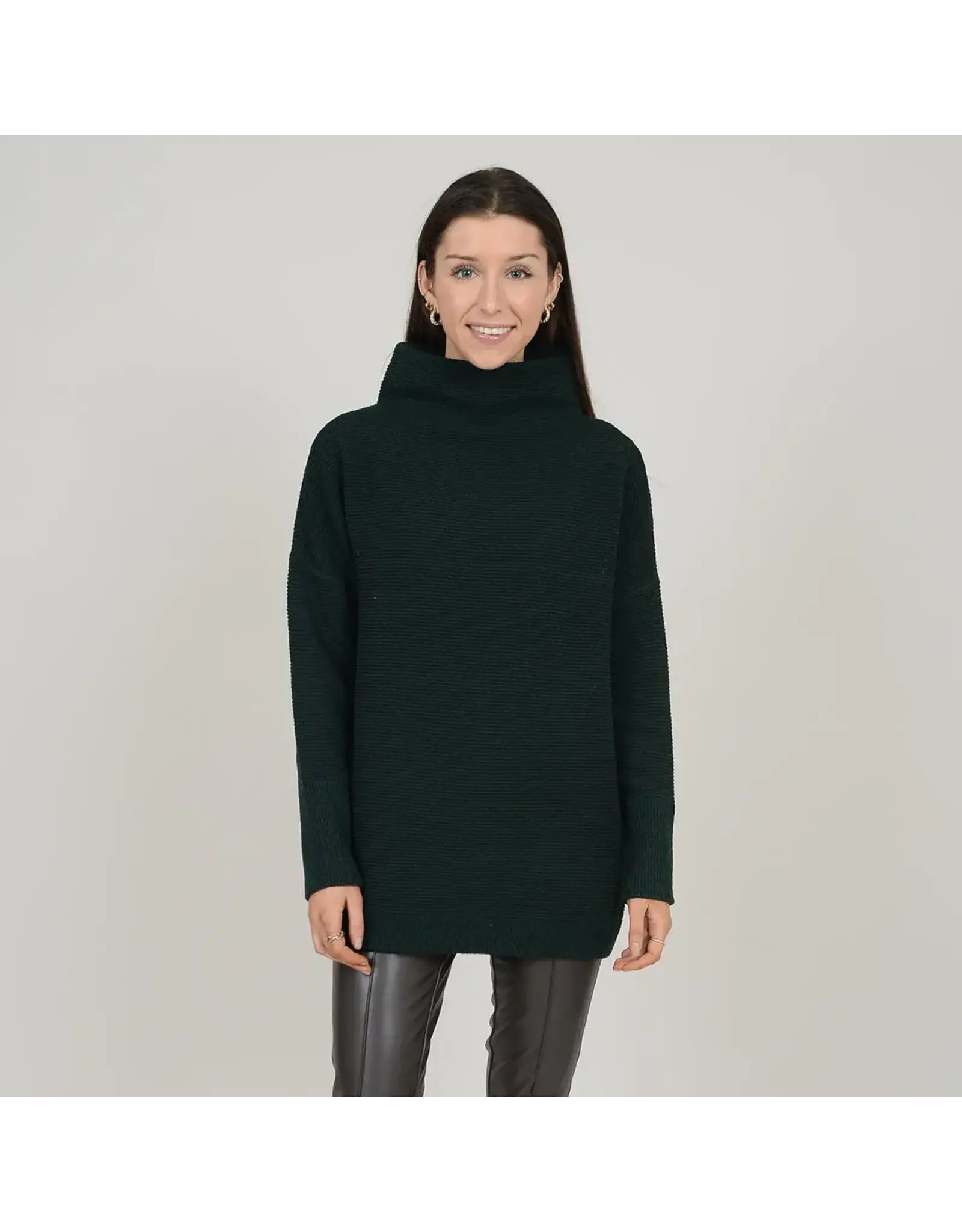 RD Style RD Style - Nancy Ottoman Mock Neck Sweater (Black)
