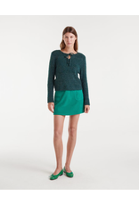 Compania Fantastica Compania Fantastica - Corduroy Short Skirt (Green)