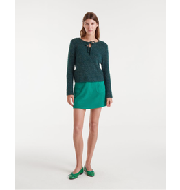 Compania Fantastica Compania Fantastica - Corduroy Short Skirt (Green)
