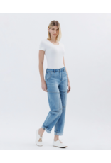 VERVET VERVET - Kate Super High Rise Utility Barrel Leg Jeans (Augustine)